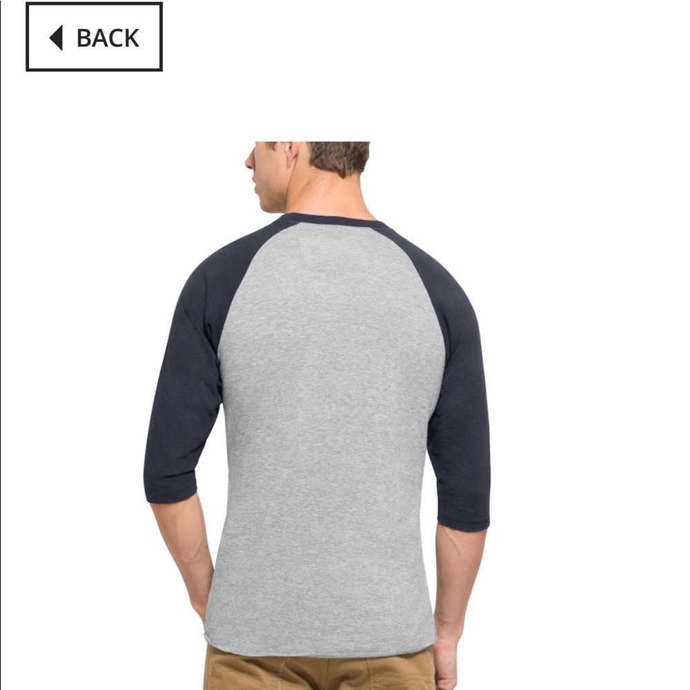 Seattle Seahawks NFL Lockdown Raglan T-shirt - Picture 2 of 2